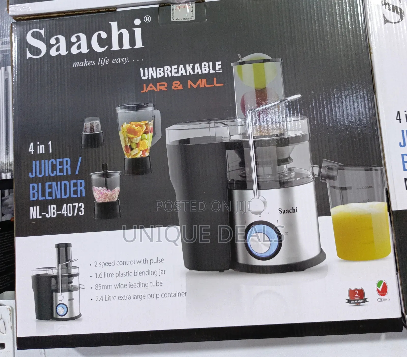 Saachi 4-in-1 Juicer Blender