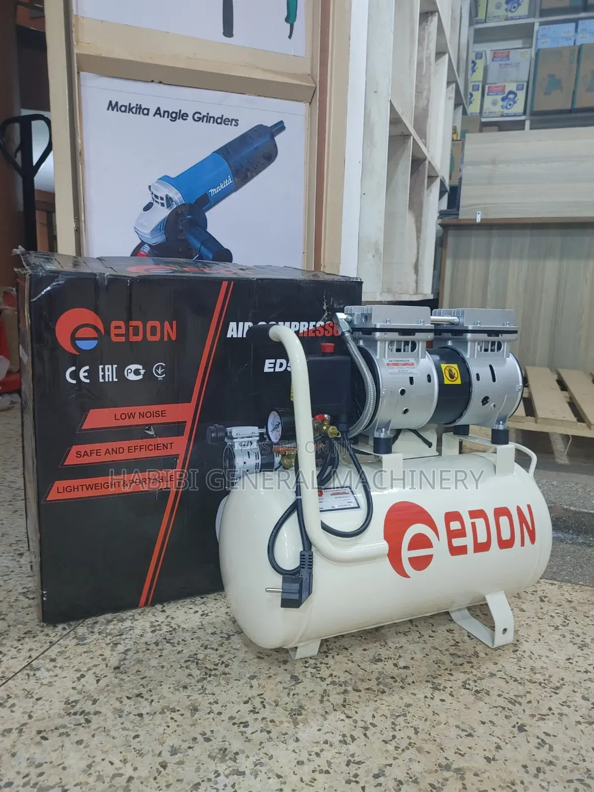 25l Silent Oil Less Corded Electric Edon Air Compressors