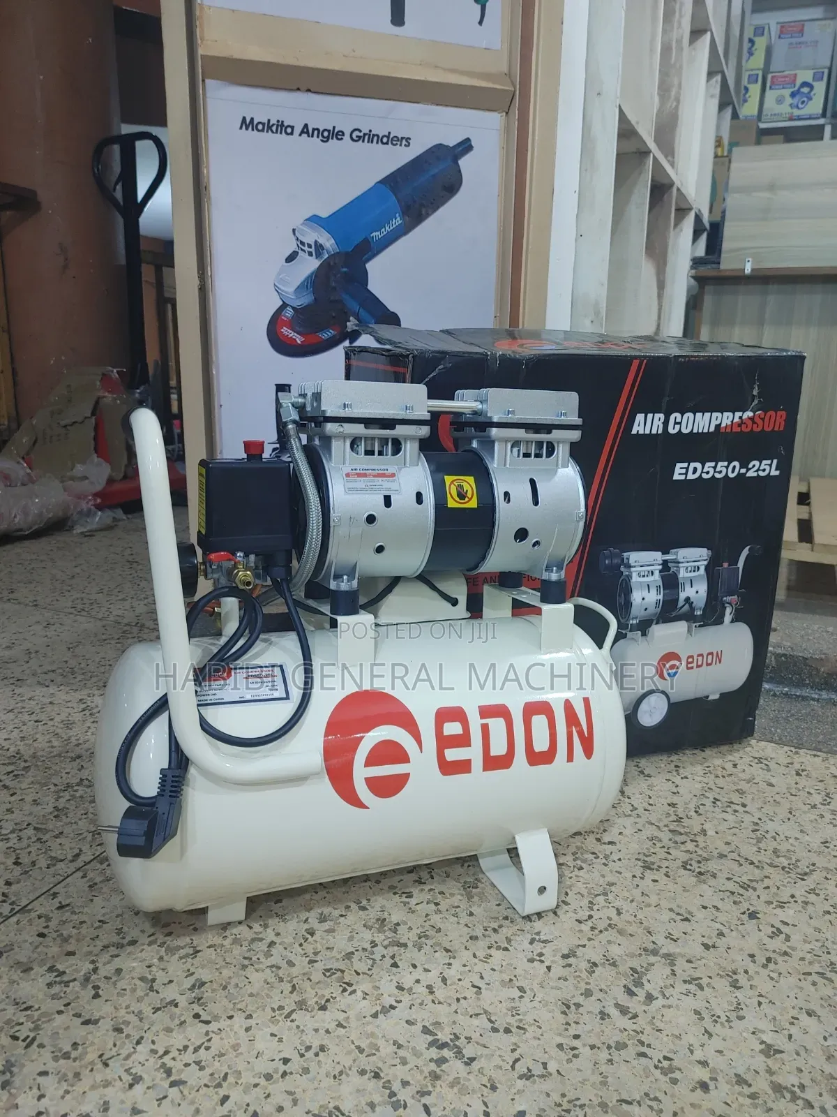 Silent Electric Air Compressor 25l (Edon)