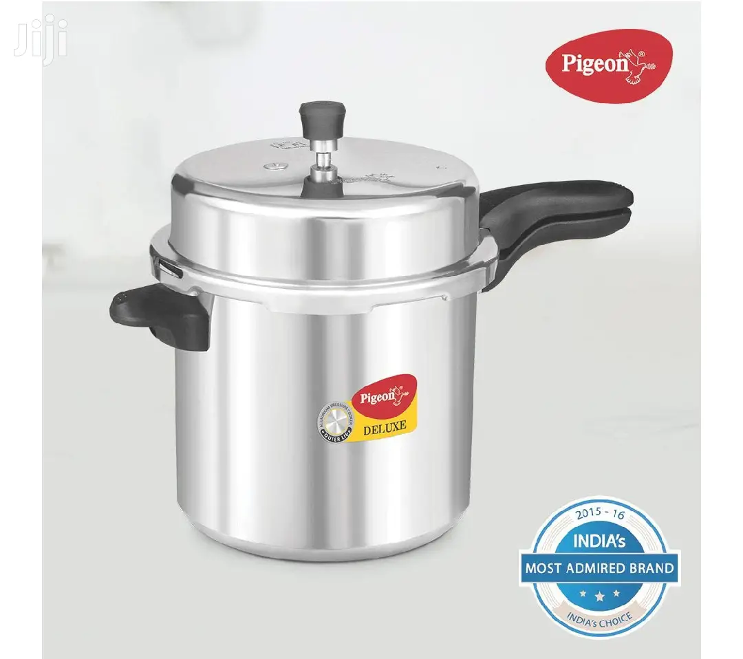 Pigeon by Stovekraft Deluxe Aluminium 12L Pressure Cooker