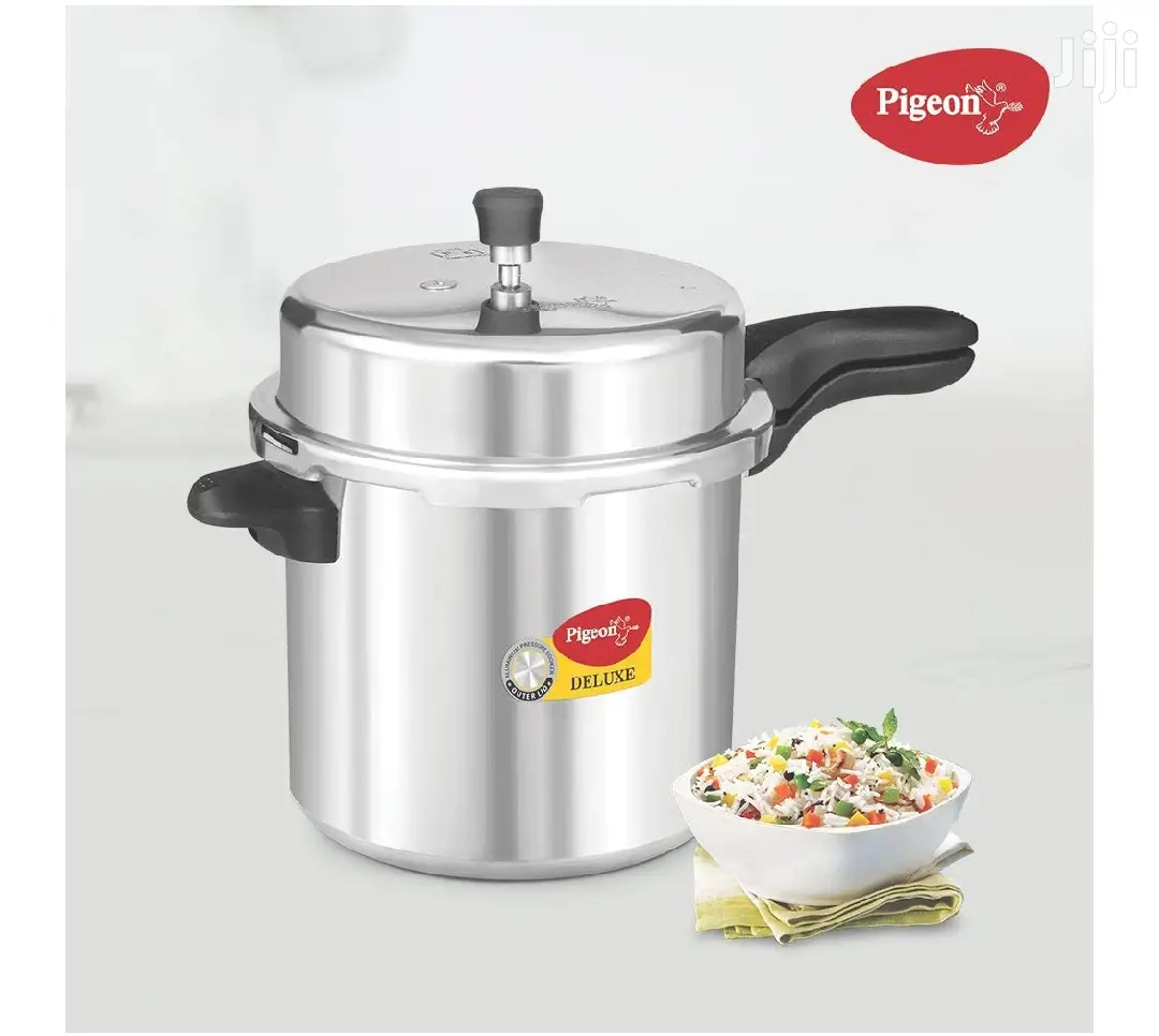 Pigeon by Stovekraft Deluxe Aluminium 12L Pressure Cooker