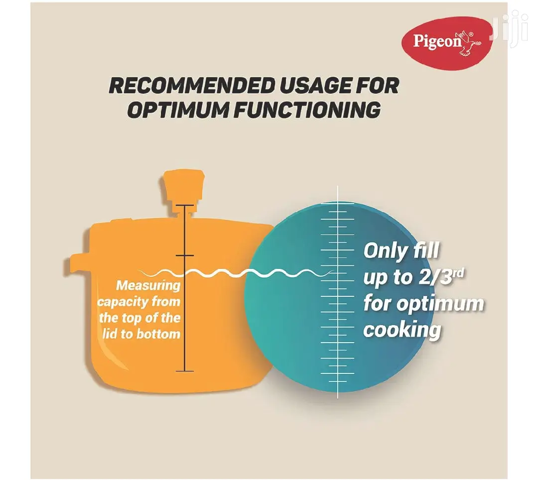 Pigeon by Stovekraft Deluxe Aluminium 12L Pressure Cooker