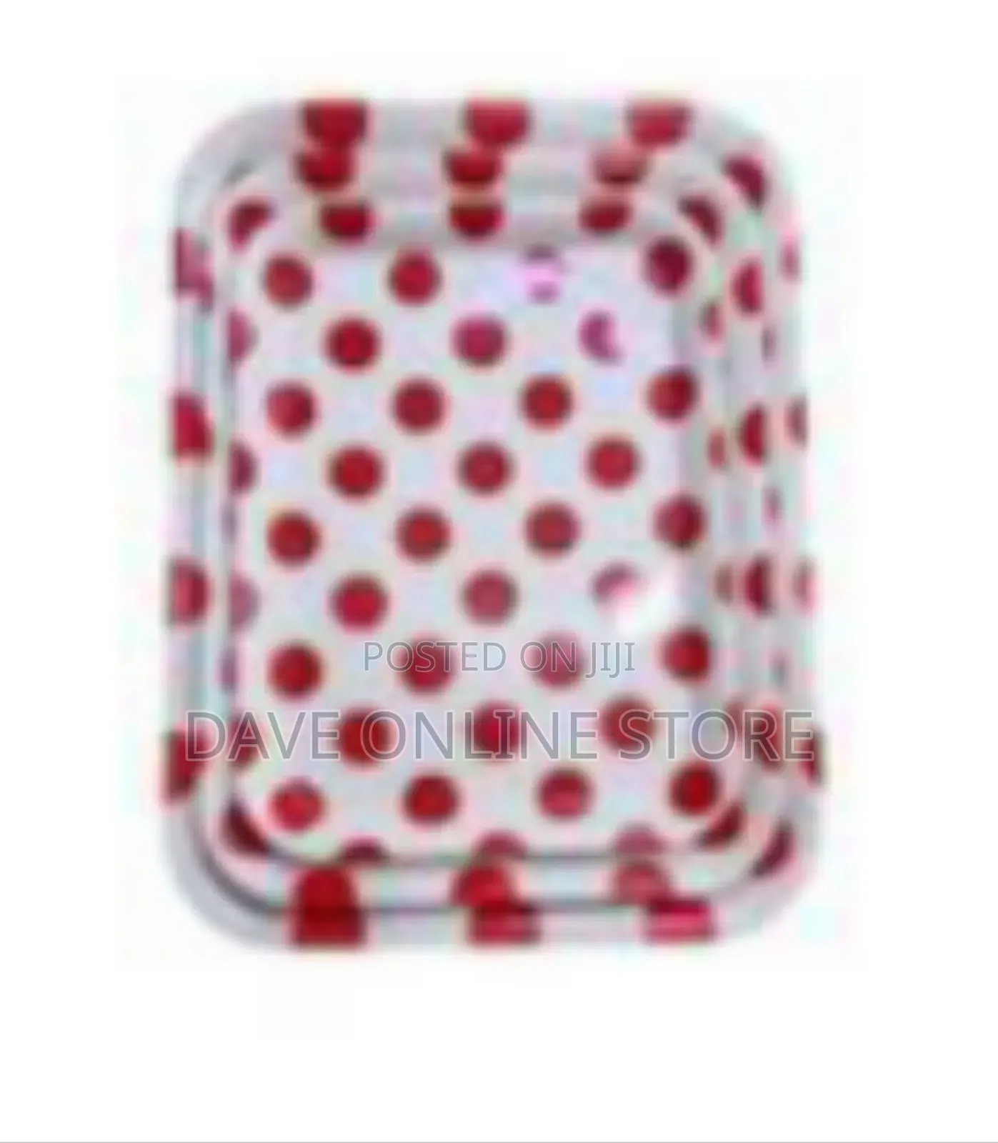 3 Pieces Set of Melamine Trays