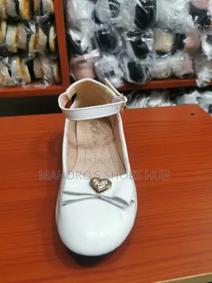 Glossy White Dress Shoes (31-36)