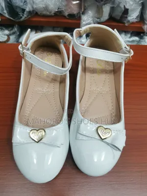 Glossy White Dress Shoes (31-36)