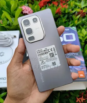 New Infinix Note 50 Pro 256 GB Silver