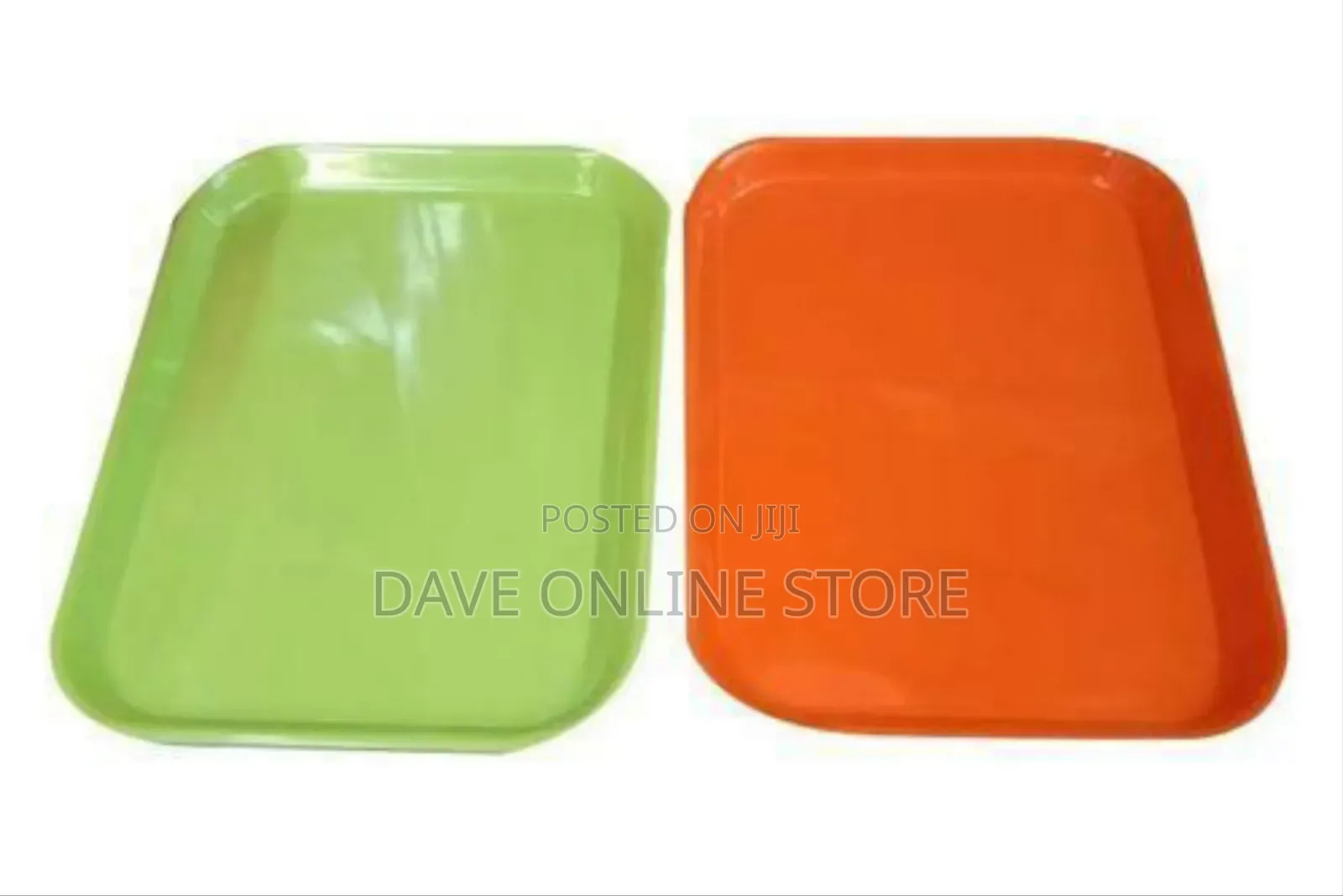 2 Pieces Set of Melamine Trays