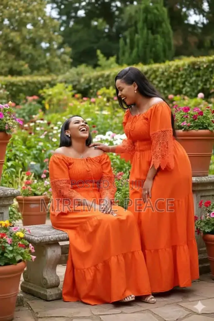 Off Shoulder Tiered Max Dresses