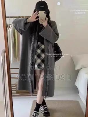 Ladies Long Cardigan