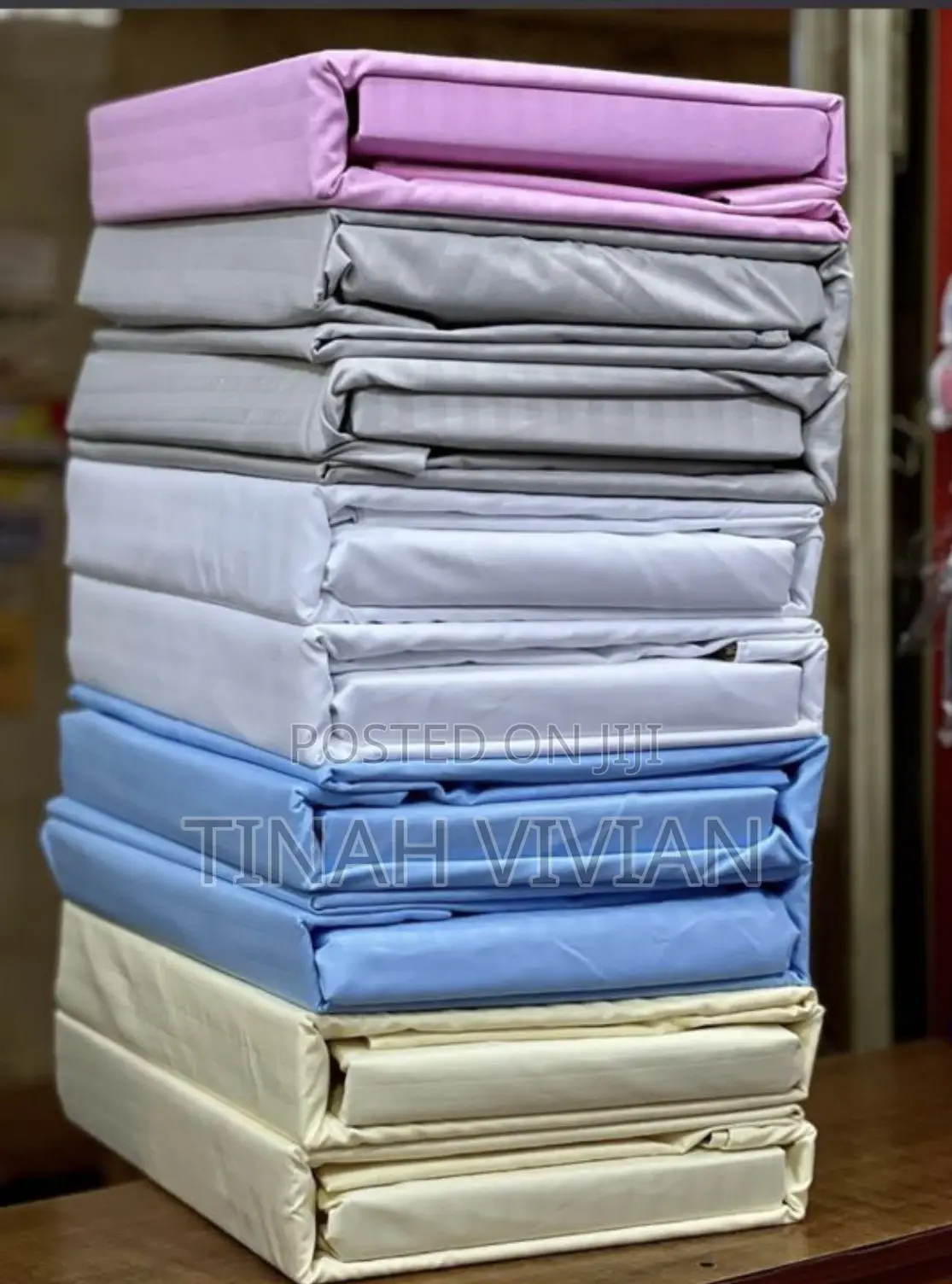 6x6 Plain Cotton Bedsheets