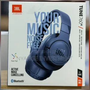 JBL Tune 760nc Bluetooth Headphones. Wireless Headphones