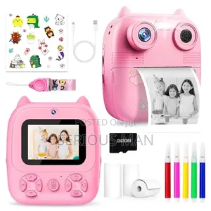 Kids Instant Print Camera - Multicolor