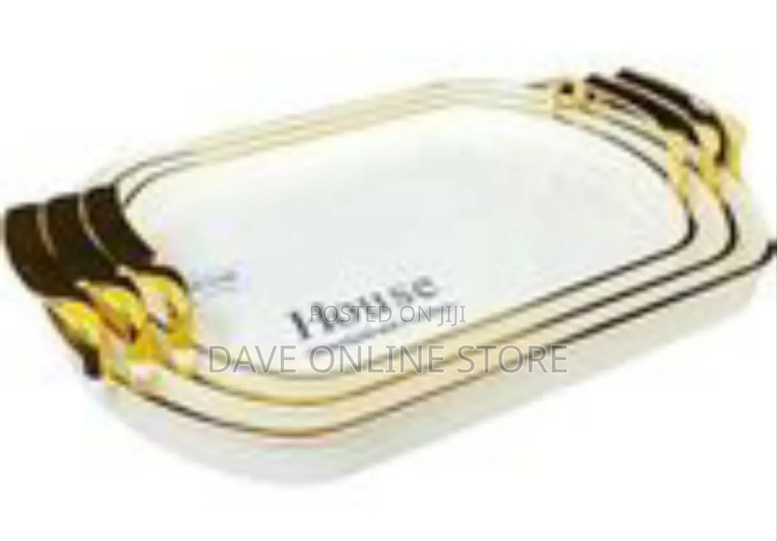 Sophisticated Serving Tray Set