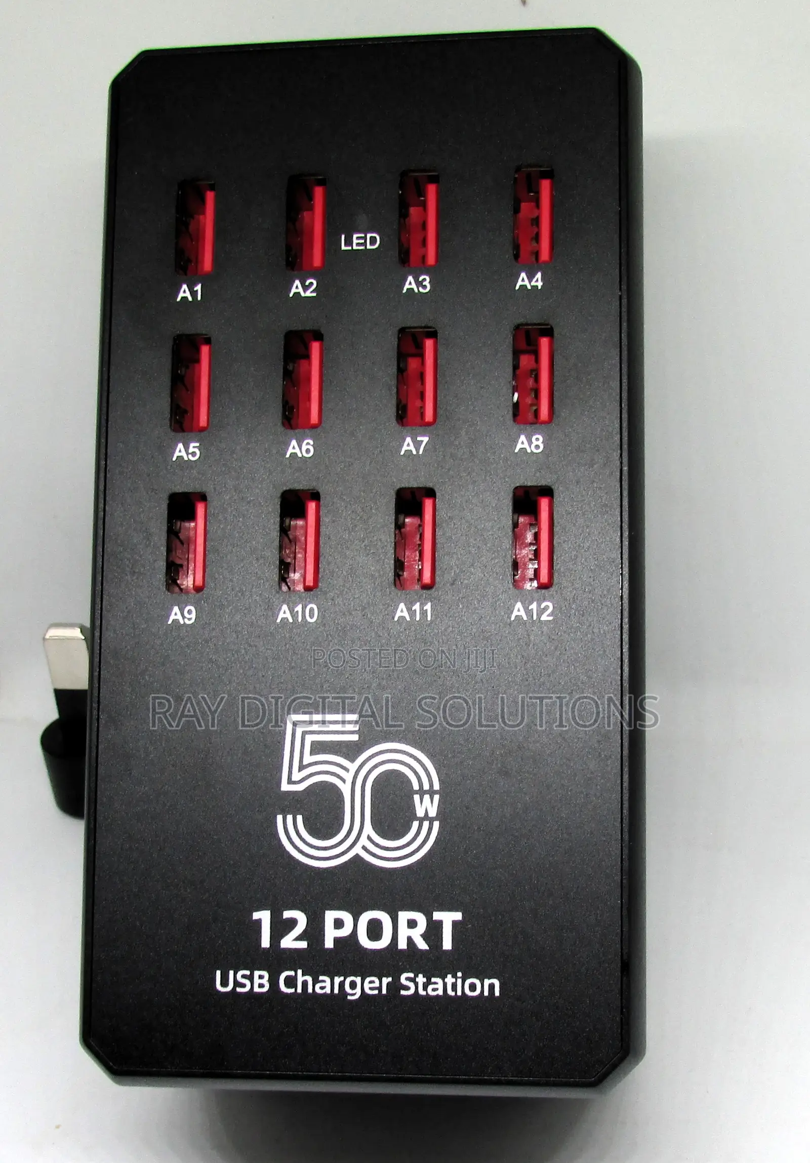 12 Ports Charger Station Multiple Port Device Fast Charger for Phone