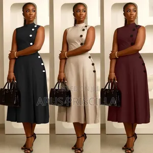 Armless Round Dress