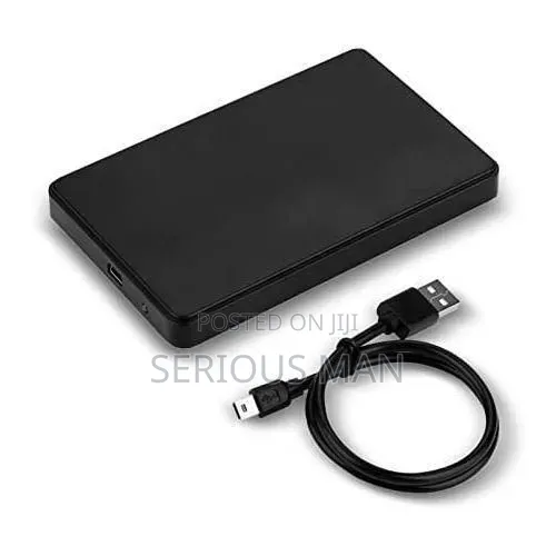 Usb Hard Disk External Enclosure Case - Black