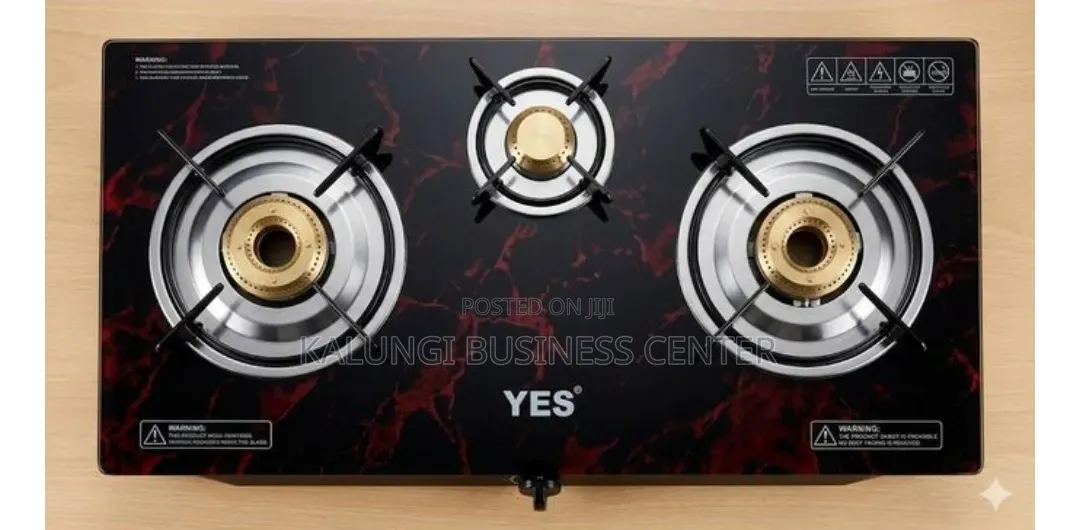 3 Burner Gas Stove Yes Triple Glass Gas Cooker