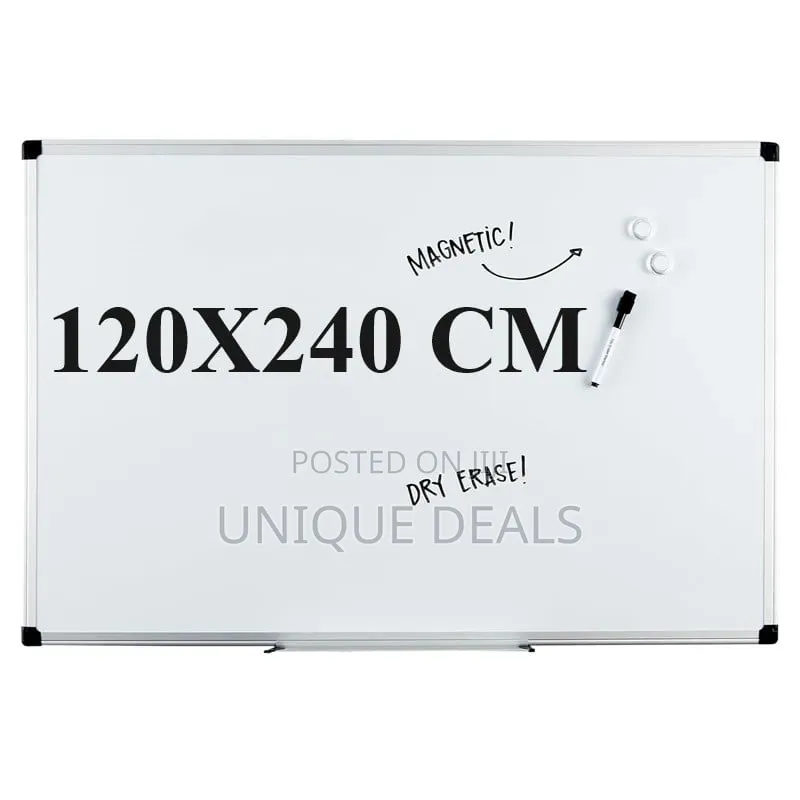 120*240cm Dry Erase Whiteboard With Markers and Eraser