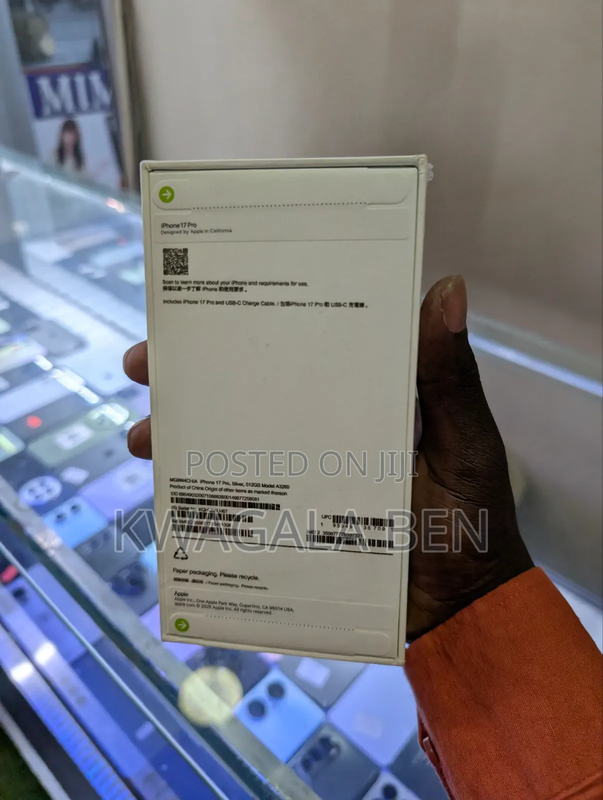 New Apple iPhone 17 Pro 512 GB Silver