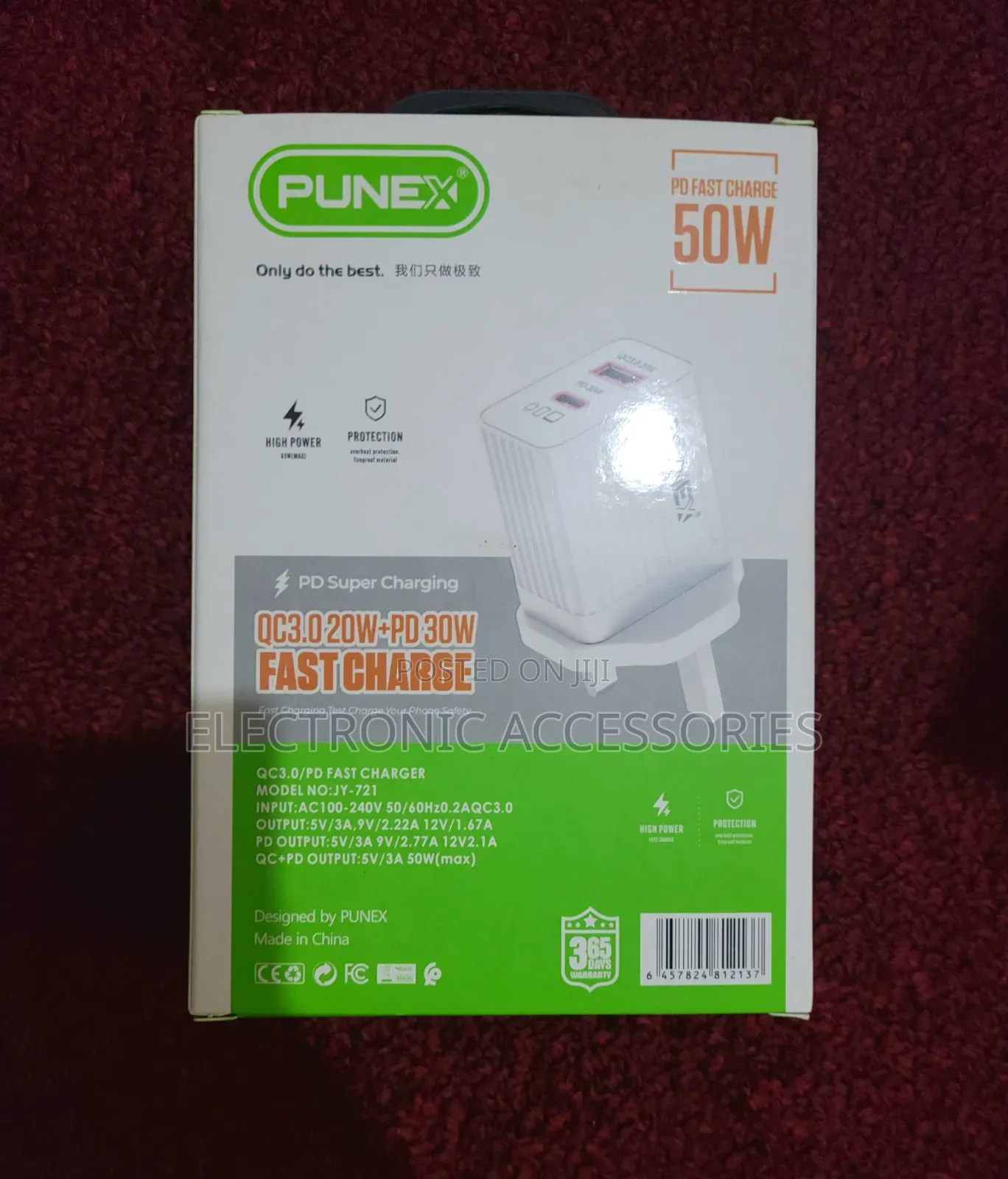 Pd Qc3.0 Fast Charge 45w Super Charger