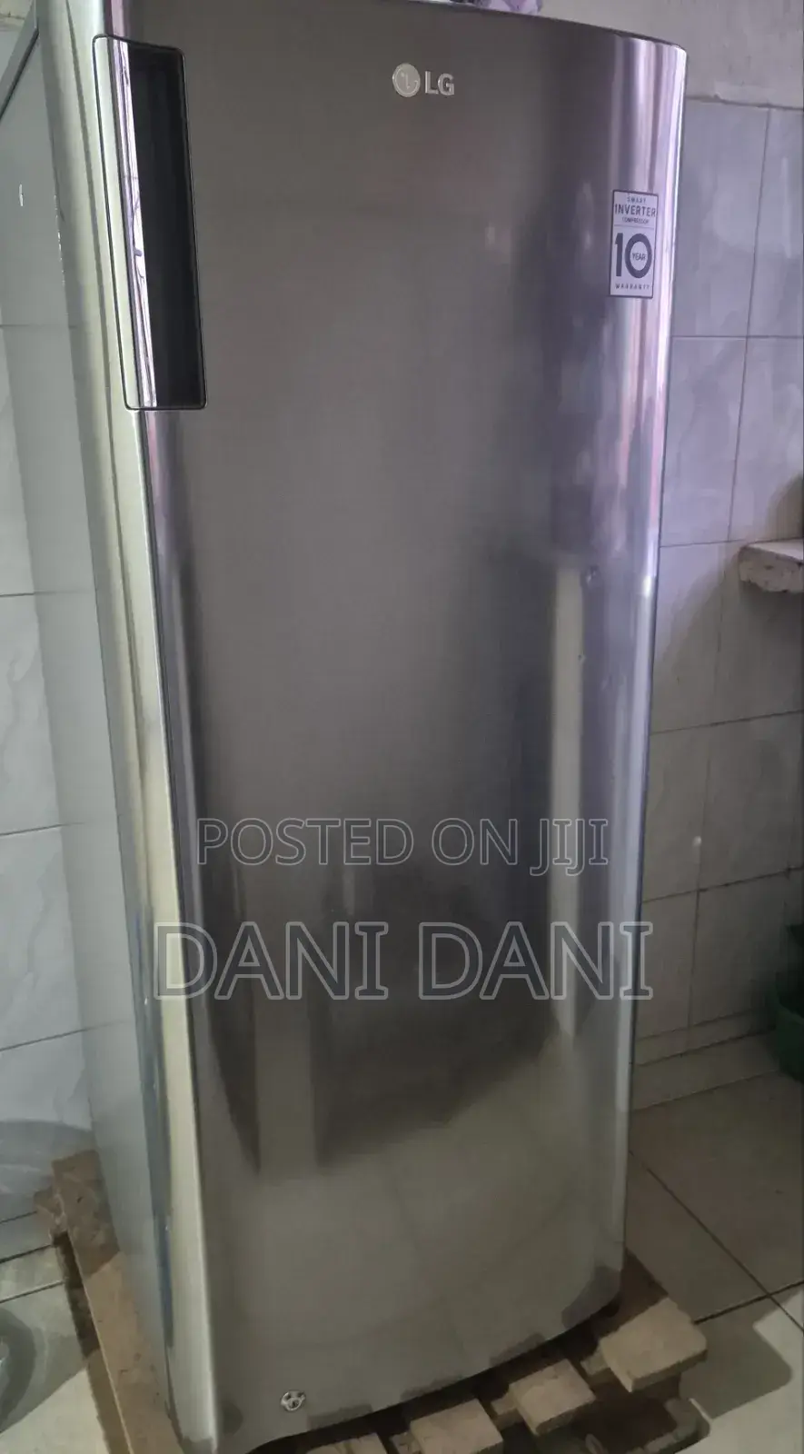 Lg Single Door Fridge 230l - Silver