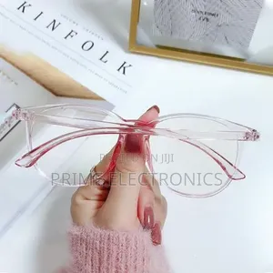 Women's Anti Blue Light Glasses -round Pink
