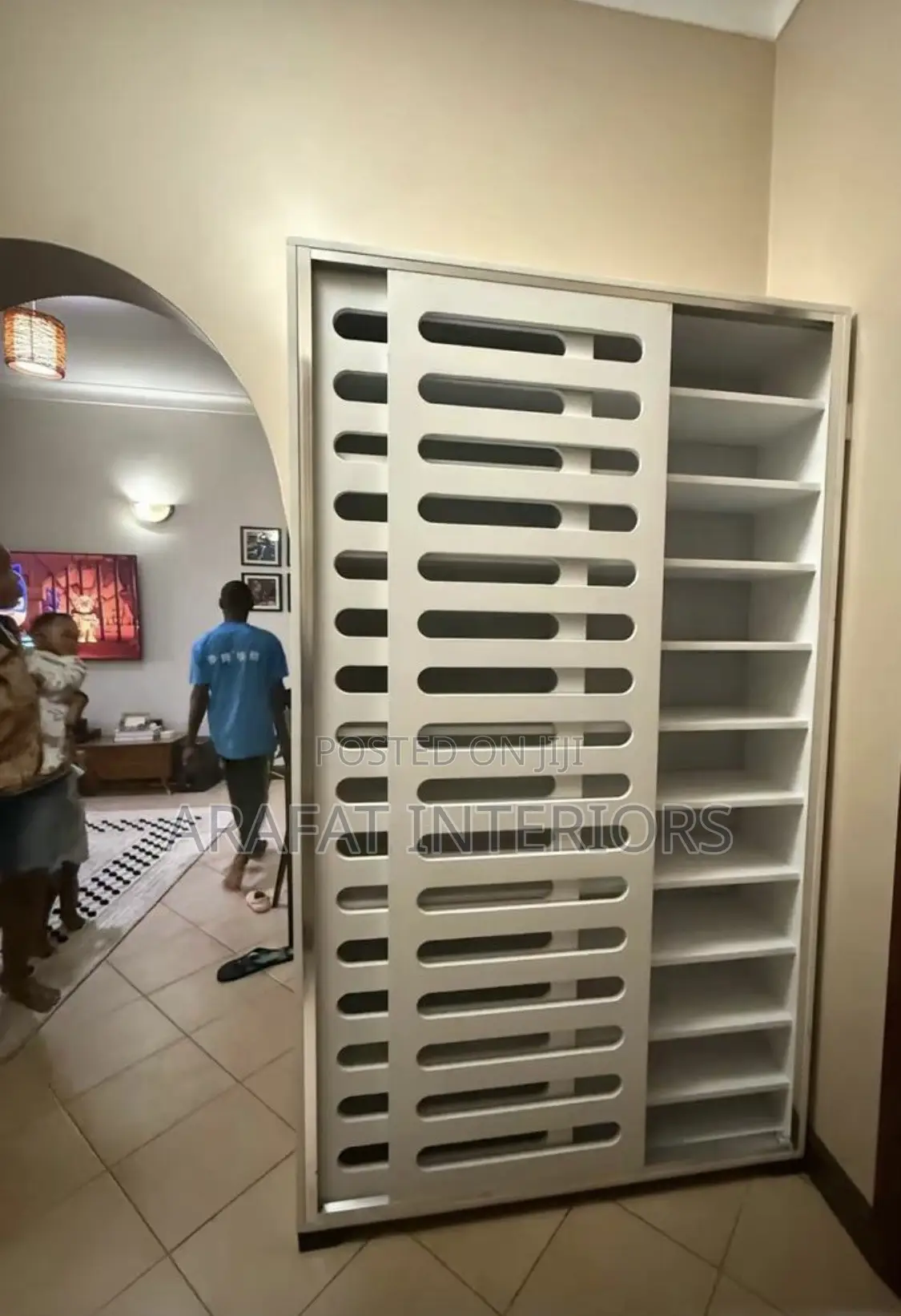 *Louverflow Sliding Cabinet*