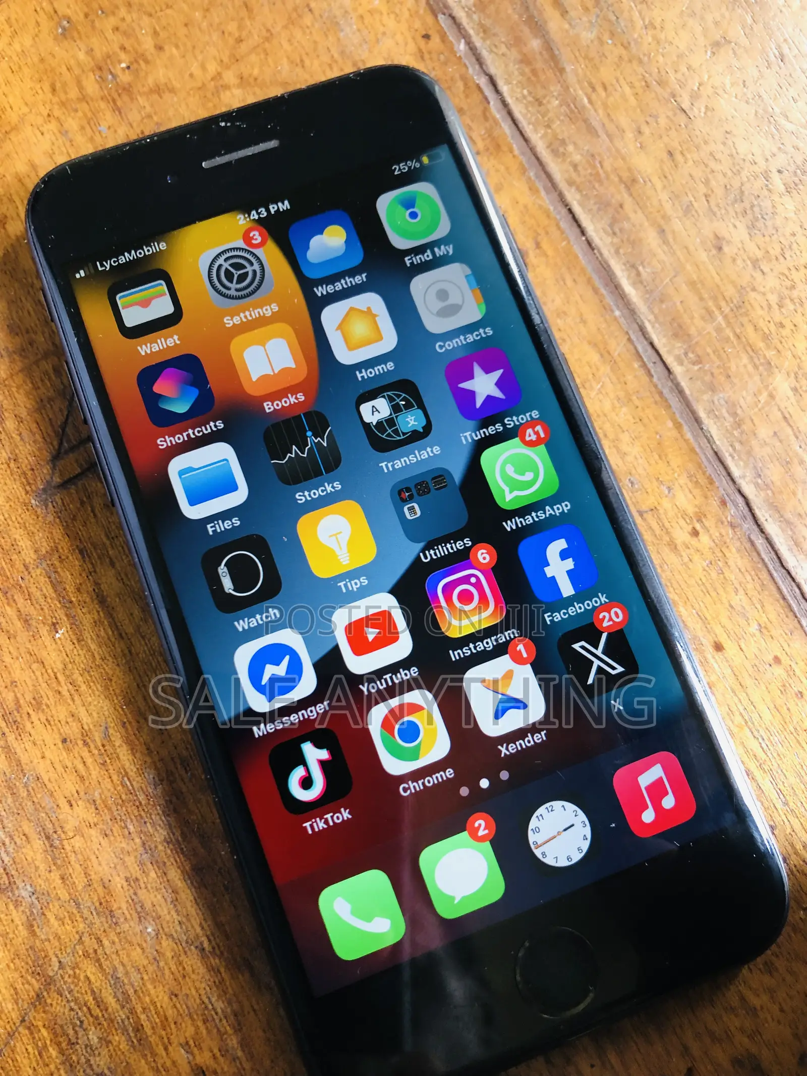 Apple iPhone 7 256 GB Black