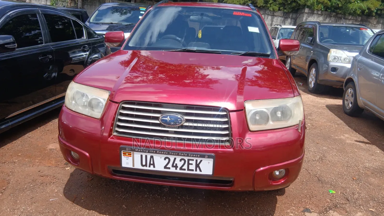 Subaru Forester 2007 Red