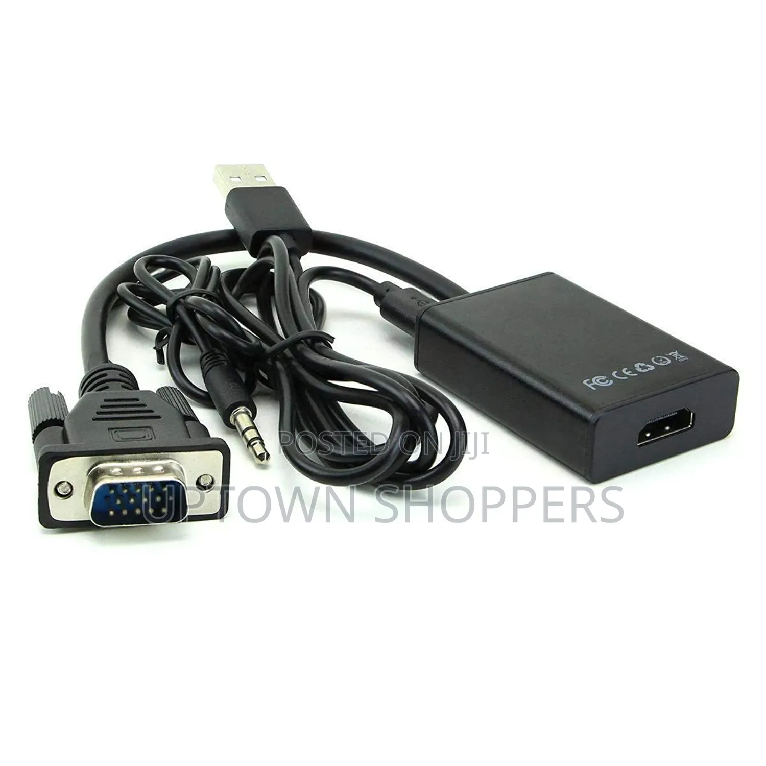 Vga to Hdmi Converter Cable With Usb Audio Input