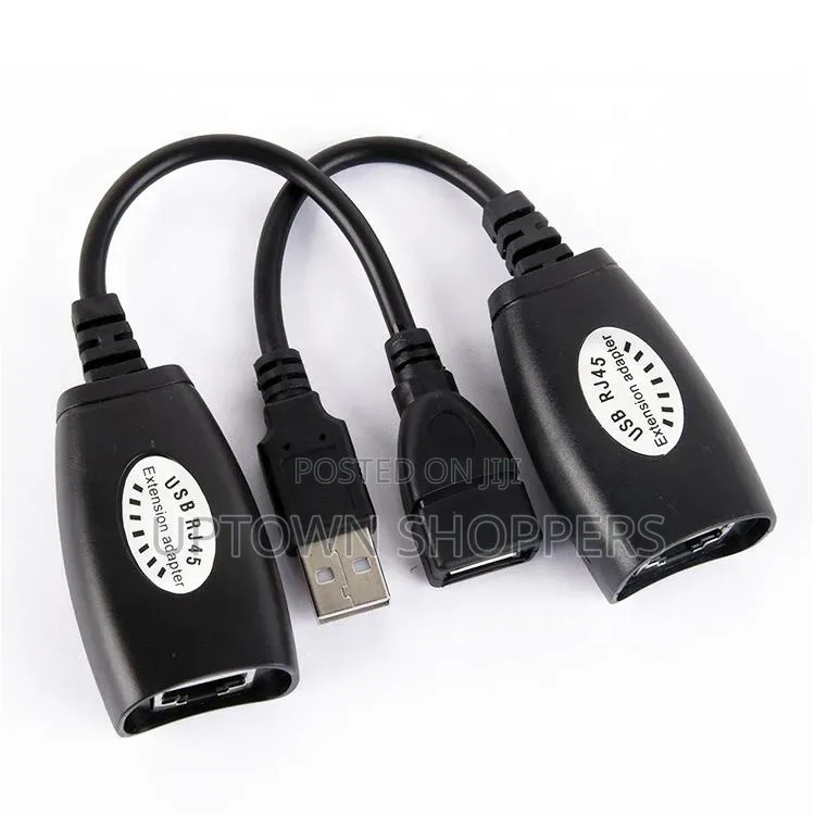 Usb to Rj45 Extension Adapter Usb Cable Connection