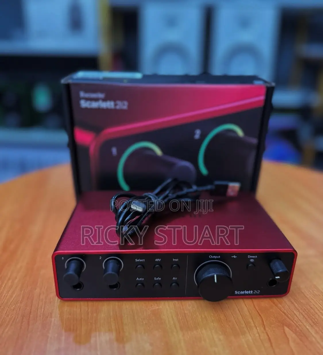 Focusrite Scarlett 2i2 4th Gen Usb Audio Interface