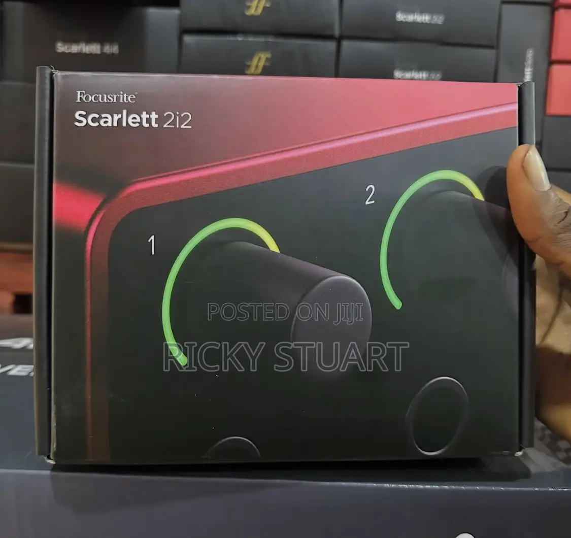 Focusrite Scarlett 2i2 4th Gen Usb Audio Interface