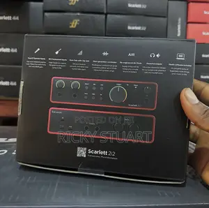 Focusrite Scarlett 2i2 4th Gen Usb Audio Interface