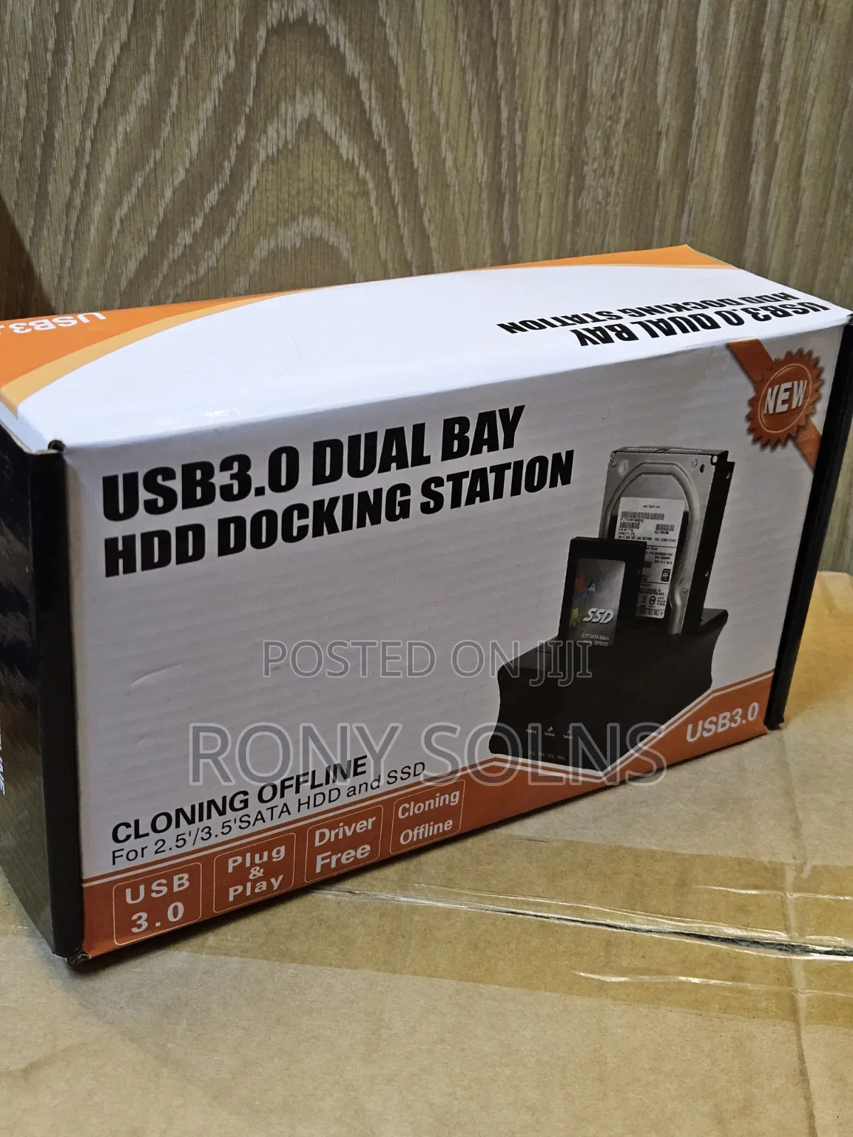 Usb Dual HDD Docking Station-Clone