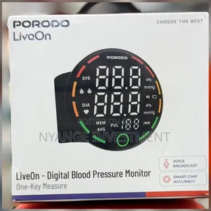 Porodo Liveon Digital Blood Pressure Monitor -