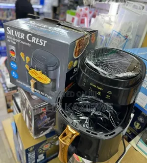 +4 8l Silver Crest 2400w Air Fryer