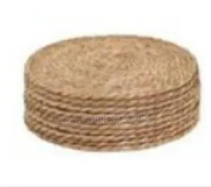 Pack of 6 Round Woven Placements