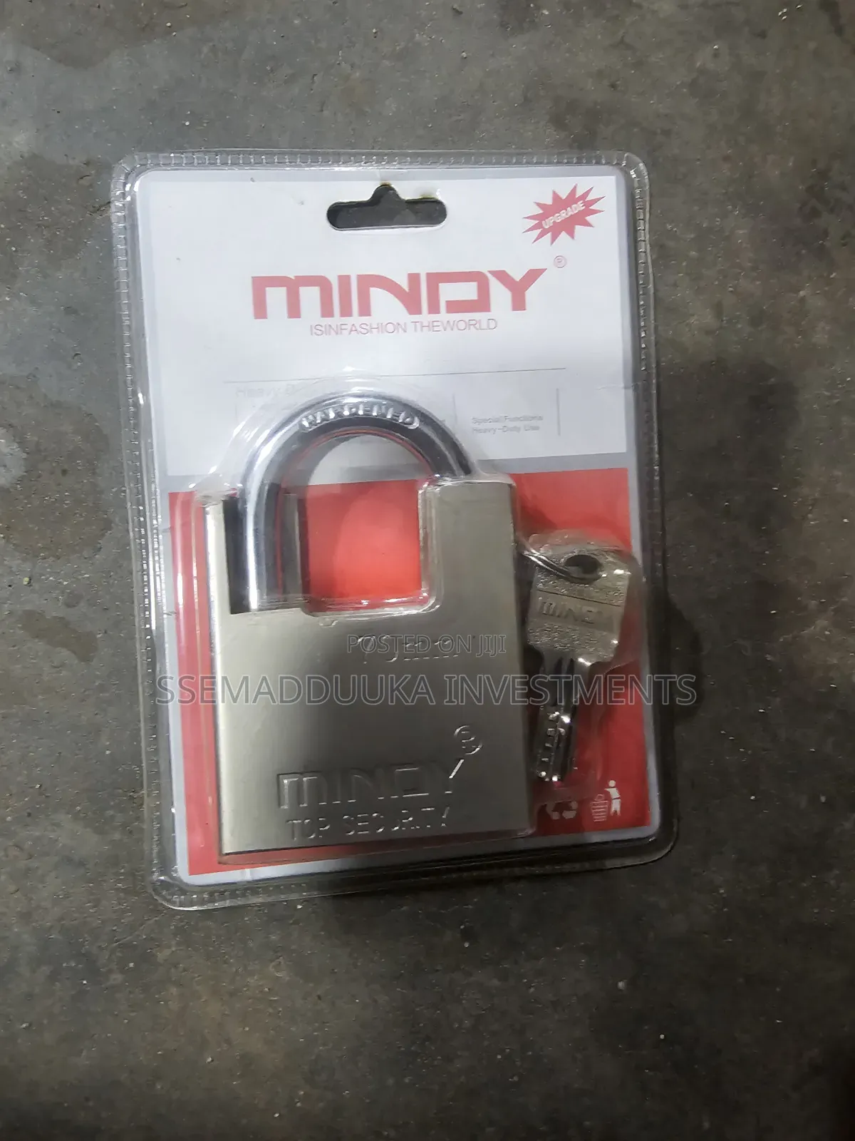 Mindy 70mm Top Security Padlock