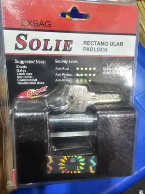 Solie Rectangular Padlock