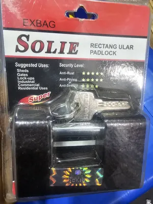 Solie Rectangular Padlock