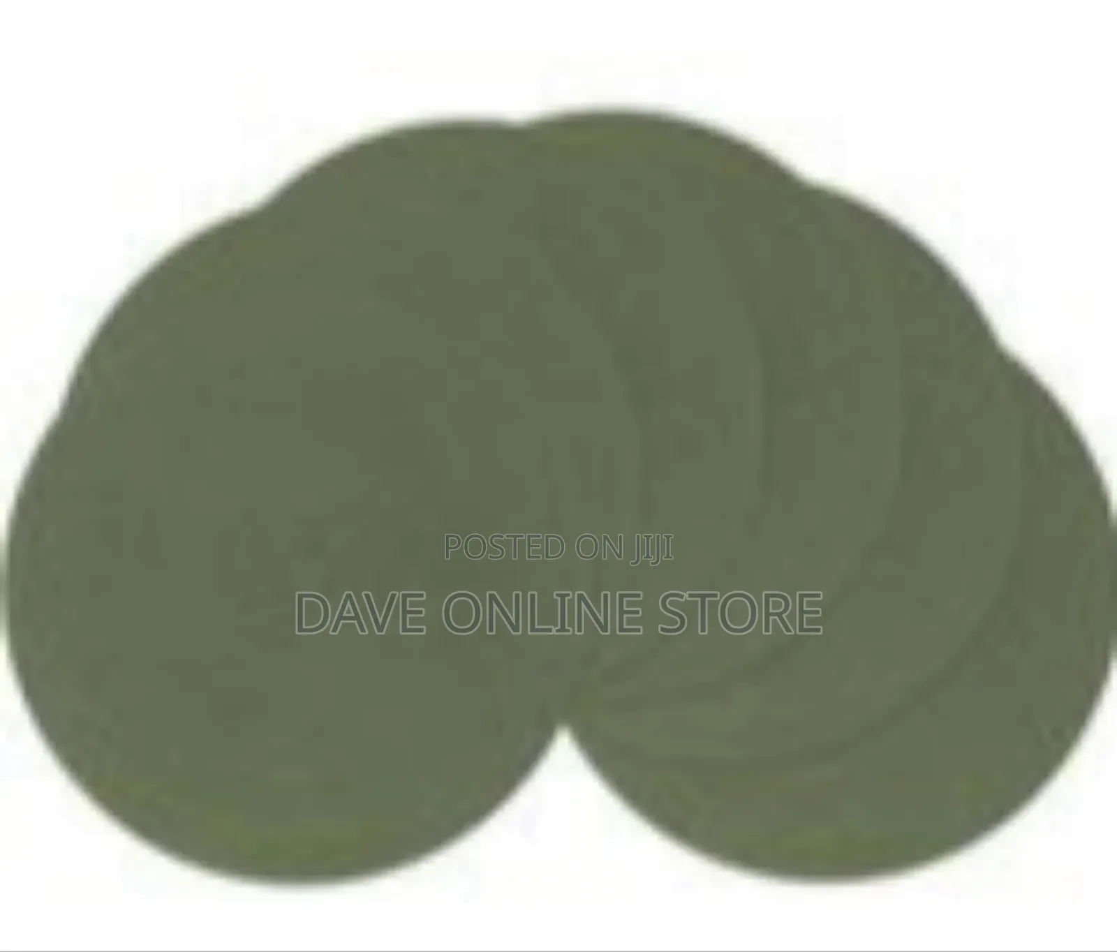 6-Piece Set of Durable Woven Round Placemats