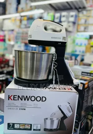 Kenwood Mixer With Steel Bowl.