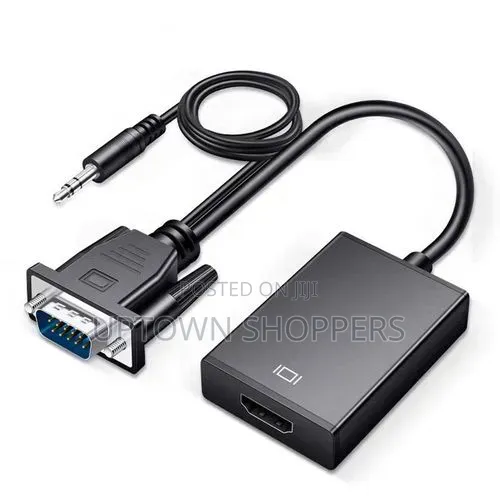 Vga to Hdmi Adapter Cable Male to Female Audio Video Converter