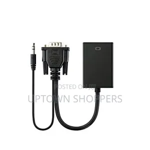 Vga to Hdmi Adapter Cable Male to Female Audio Video Converter