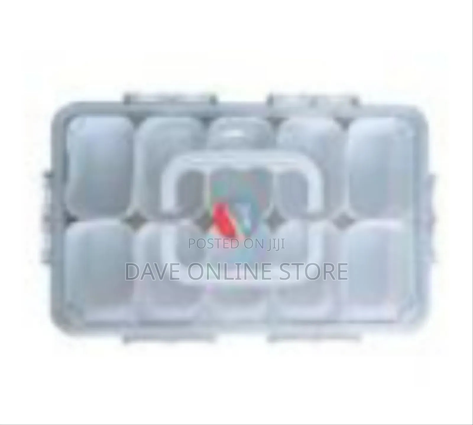 Versatile Multi-Compartment Snack Organizer and Food Storage Box