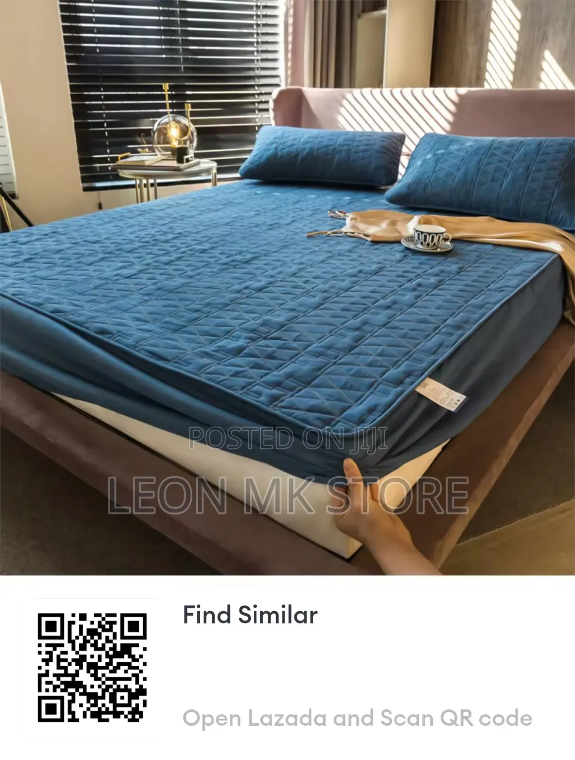 Fitted Simple Plain Mattress Protectors