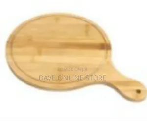 Versatile Wooden Pizza Serving Board