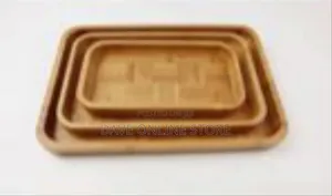 Minimalist Wooden Nesting Serving Tray
