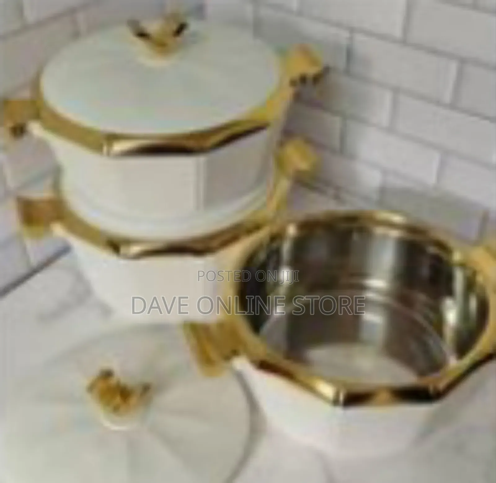 3 Pieces of Casserole Serving Dishes
